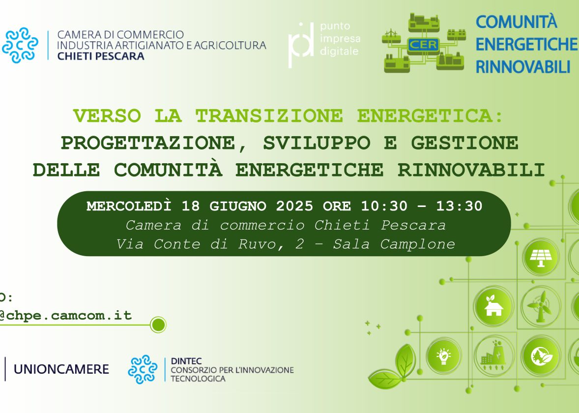 Verso la Transizione Energetica: Progettazione, Sviluppo e Gestione delle Comunità Energetiche Rinnovabili
