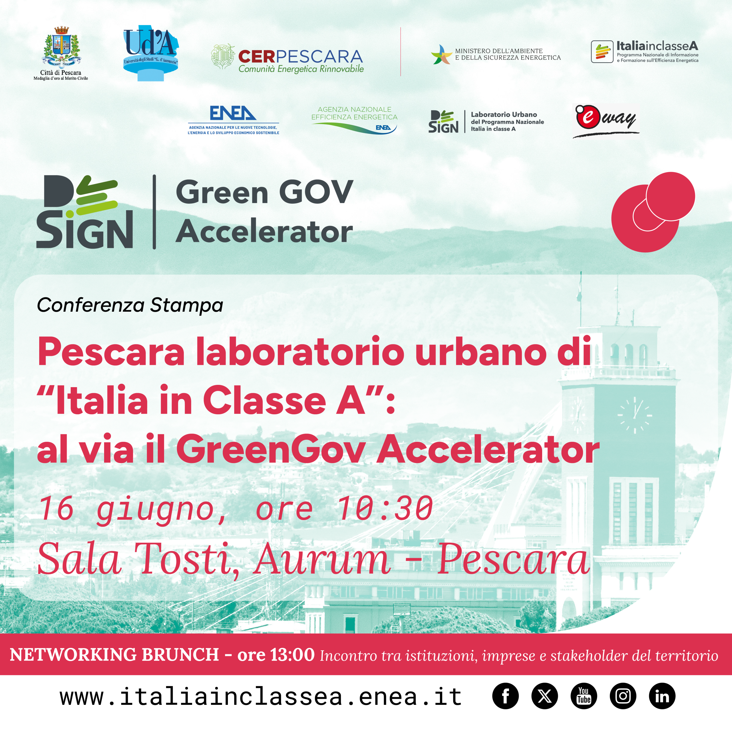 CER Pescara protagonista del GreenGov Accelerator