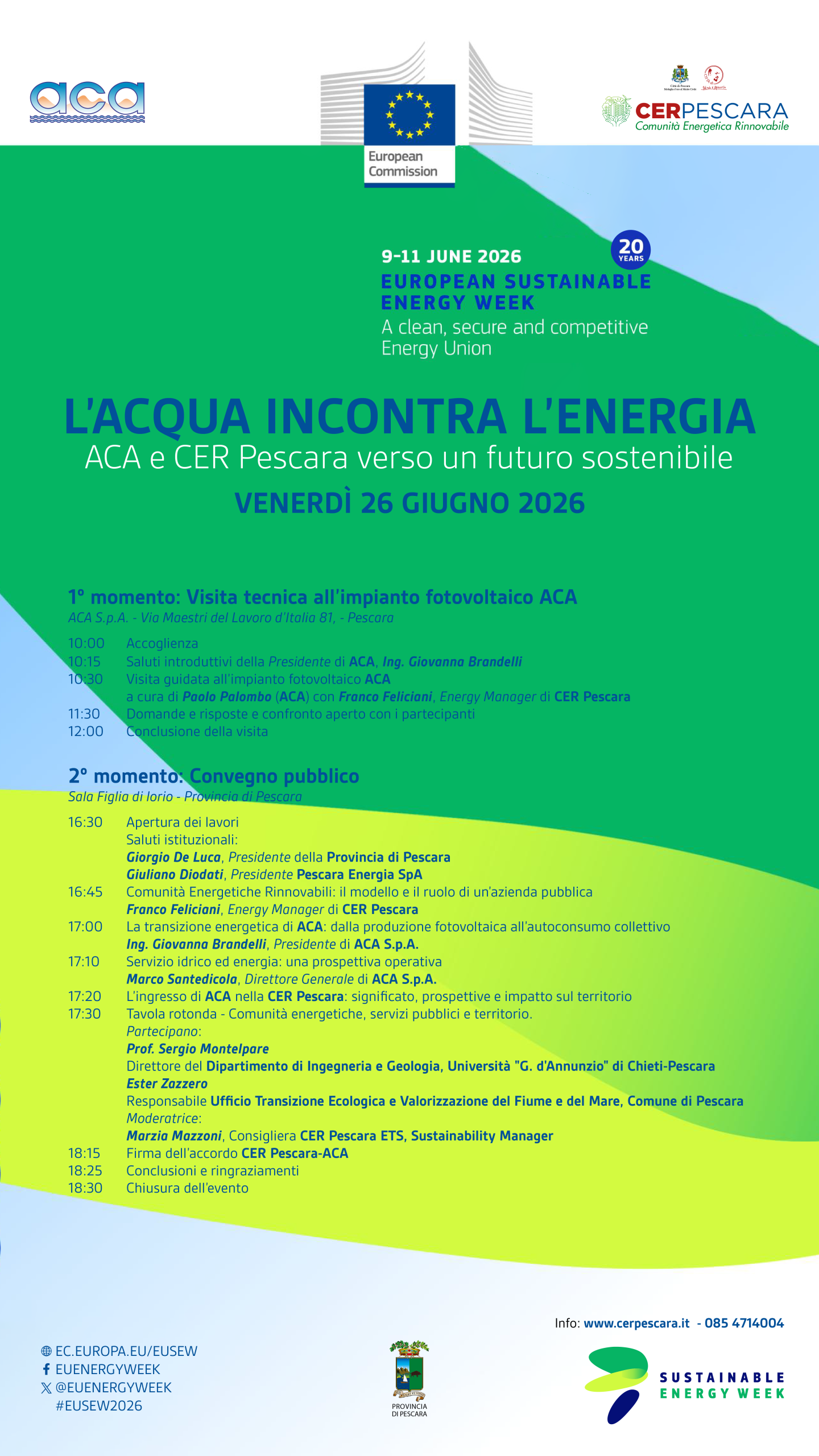 programma evento ACA