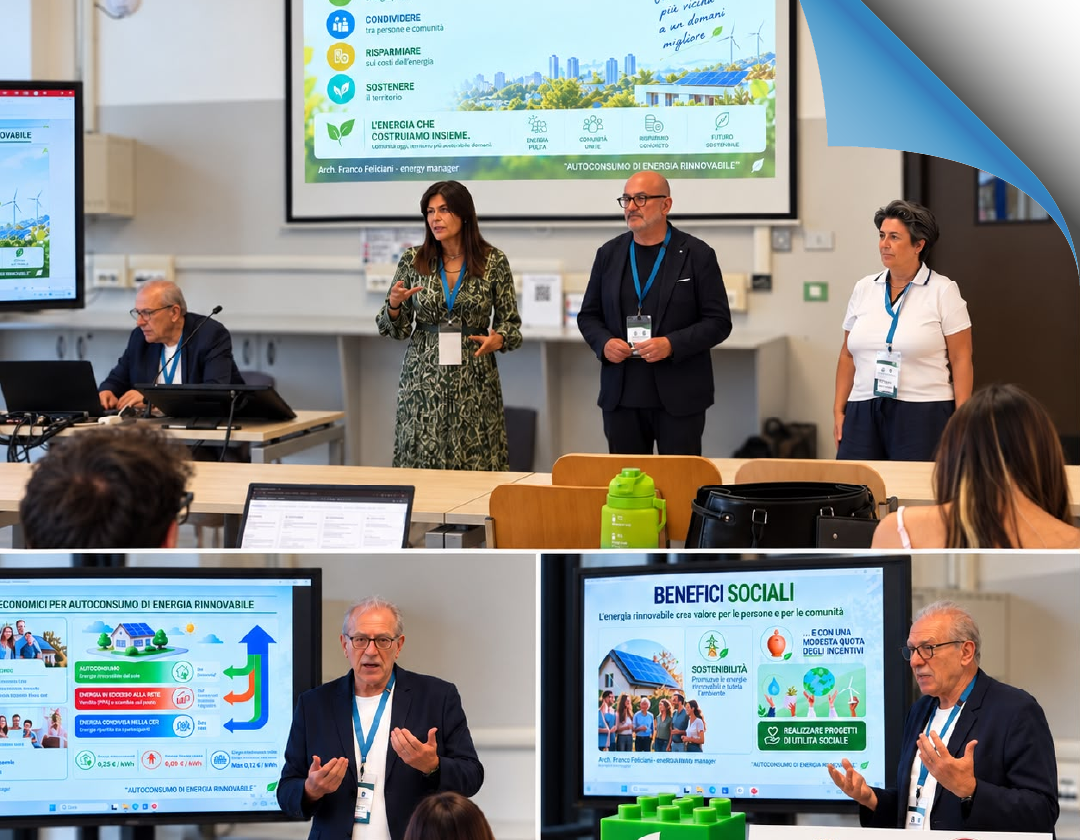 L’autoconsumo collettivo spiegato a chi vuole fare impresa: la comunità energetica di Pescara allo Start Camp Abruzzo